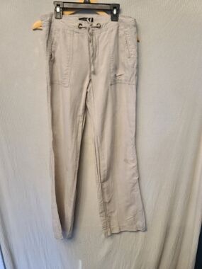 Banana Republic Linen blend Drawstring Chinos